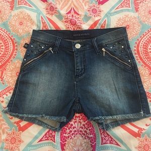 ROCK & REPUBLIC SZ 4 Denim High Rise Shorts NWOT